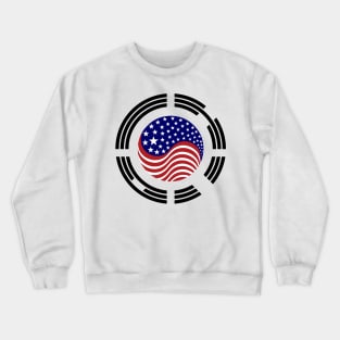 Korean American Multinational Patriot Flag Series Crewneck Sweatshirt